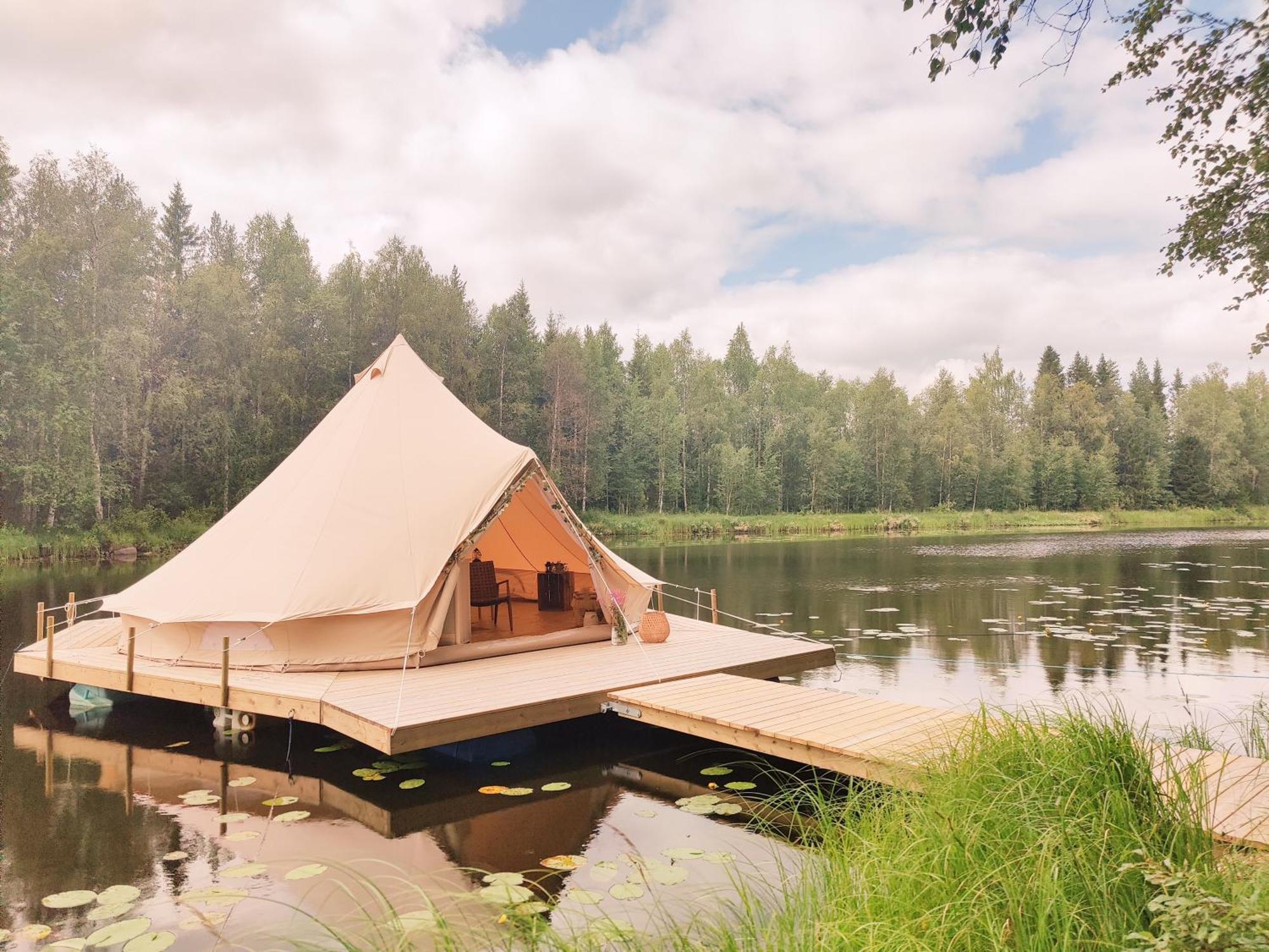 Langforsen Glamping & Lapland Experience Hotel Lapptrask Exterior photo