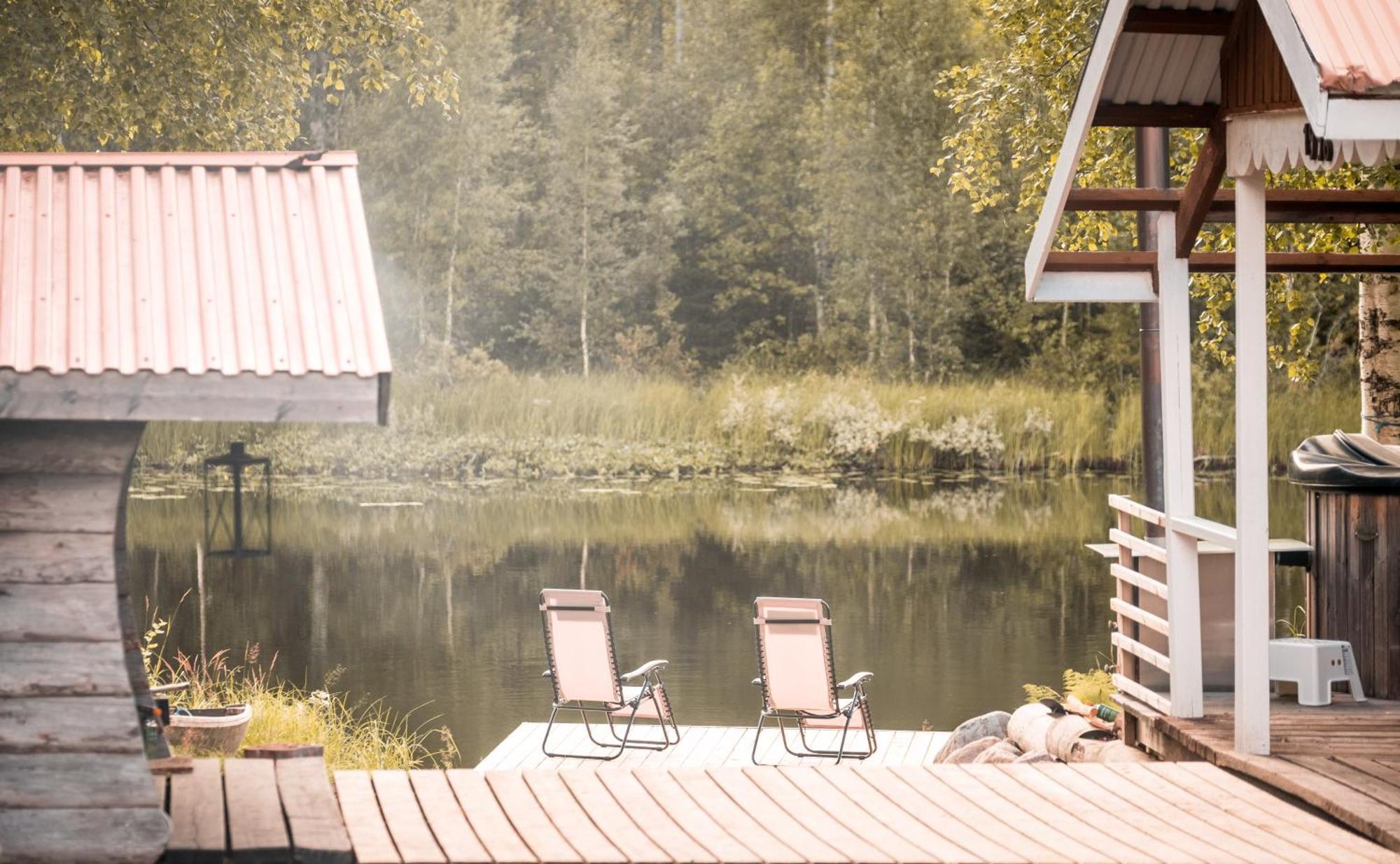 Langforsen Glamping & Lapland Experience Hotel Lapptrask Exterior photo